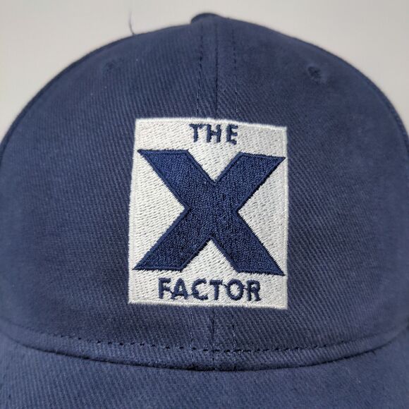 Otto Men's The X Factor Hat Blue OSFM Strapback Embroidered Logo - Picture 4 of 12